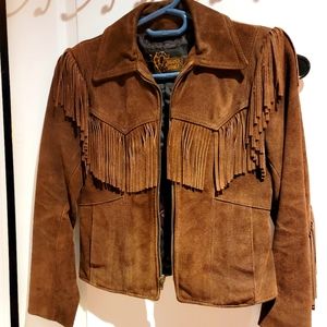 NWOT Vintage 80s FRINGE Jacket Sz Small